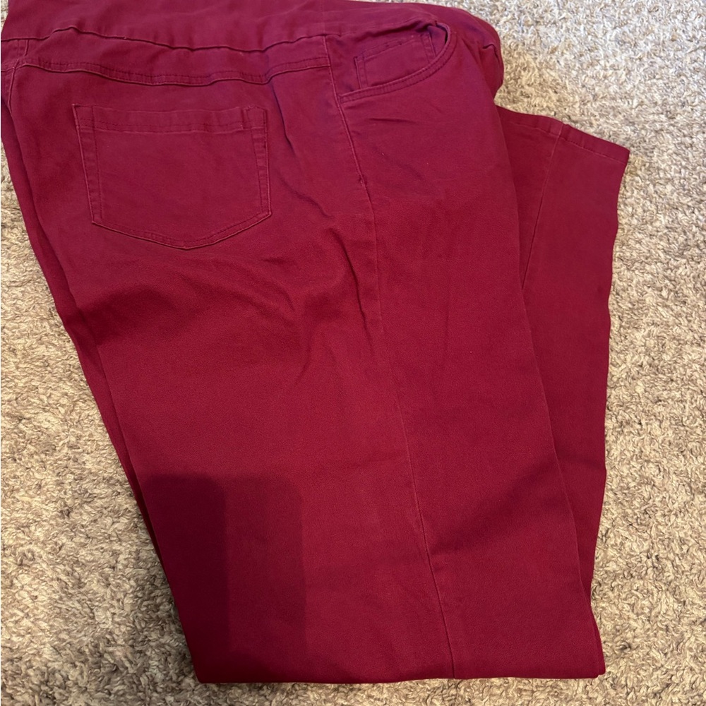 Woman Within Red Jeans. 18WT like new